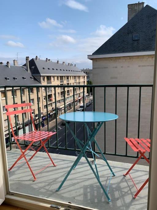 Appart 90M2 Lumineux, Centre, Vue Eglise Penchee Caen Exteriör bild