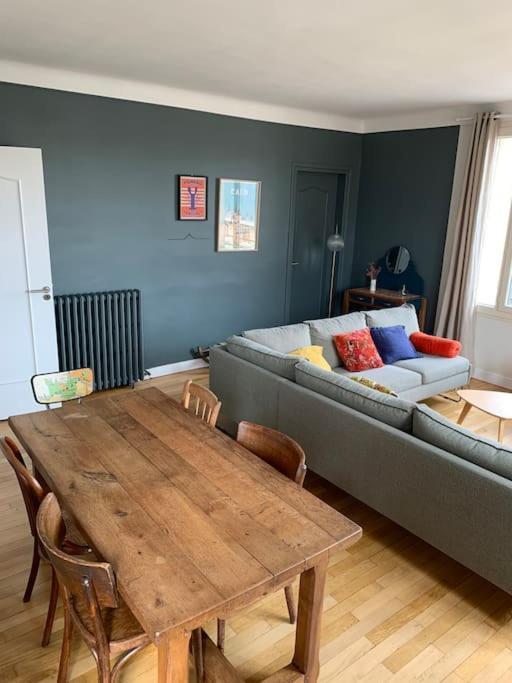 Appart 90M2 Lumineux, Centre, Vue Eglise Penchee Caen Exteriör bild