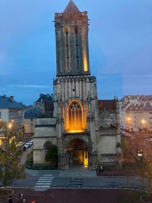 Appart 90M2 Lumineux, Centre, Vue Eglise Penchee Caen Exteriör bild